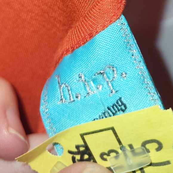 🌼3 for 30🌼Orange H.I.P Hispania Top Embroidered halter Tank sz M - Picture 6 of 7